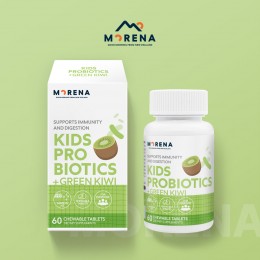 모레나 뉴질랜드 그린키위 키즈 유산균 60 츄어블 타블렛