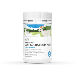 INNO HEALTH & CARE 산양유 초유 MBP + LACTOFERRIN 150 CHEW TABS