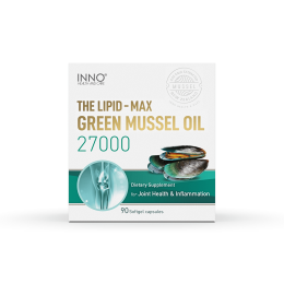 INNO HEALTH & CARE THE LIPID-MAX 초록잎홍합 오일 27000 90 SOFTGEL CAPS