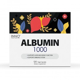 INNO HEALTH & CARE ALBUMIN 1000 120 VEGE CAPS