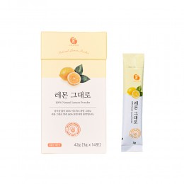 그대로말린 레몬스틱 14포