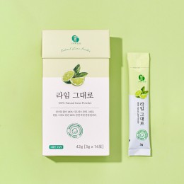 그대로말린 라임스틱 14포